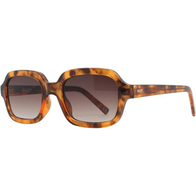 Reality Eyewear Beatnik - Turtle/Brown Gradient Lenses