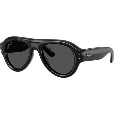 Ray-Ban RB4925 - Black/Ultra Black Lenses 52 Eye Size