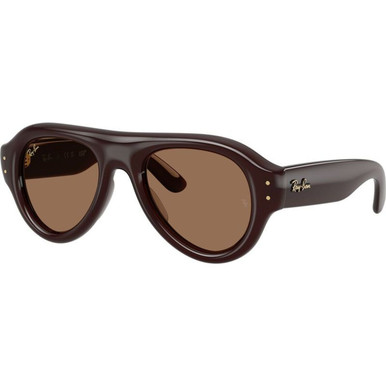 Ray-Ban RB4925 - Transparent Brown/Dark Brown Lenses 52 Eye Size