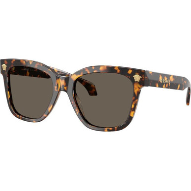 Versace VE4511F - Yellow Havana/Brown Lenses