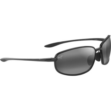 Maui Jim Ho'okipa R Lite - Shiny Black/Neutral Grey Polarised Lenses