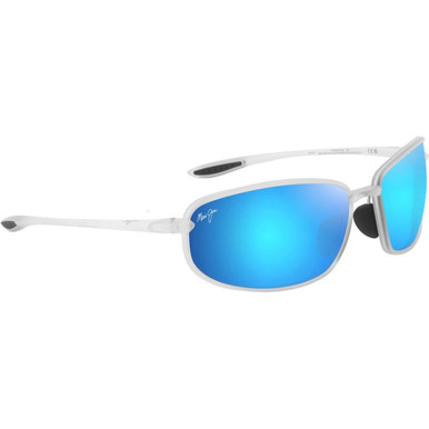 Maui Jim Ho'okipa R Lite - Matte Crystal/Blue Hawaii Polarised Lenses