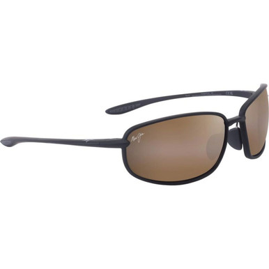 Maui Jim Ho'okipa R Lite - Matte Black/HCL Bronze Polarised Lenses