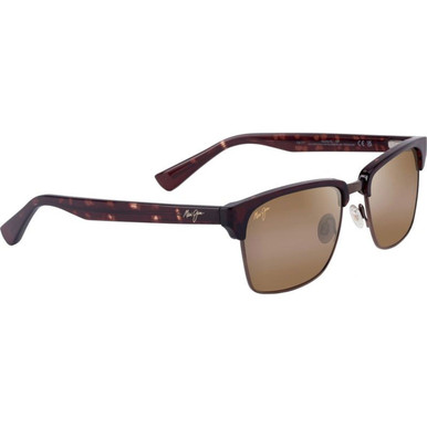 Shiny Reddish Havana/HCL Bronze Polarised Lenses