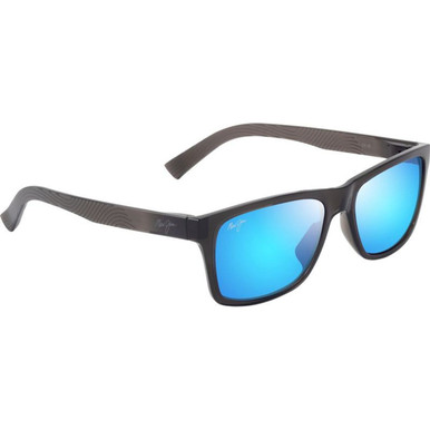 Transparent Dark Grey/Blue Hawaii Polarised Lenses