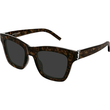 Saint Laurent SLM156 - Havana/Grey Lenses