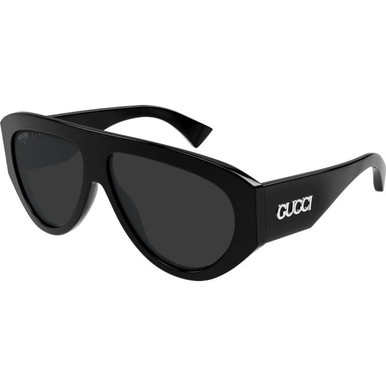 GUCCI GG2128S - Black/Grey Lenses