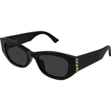 GUCCI GG2044SA, Black/Grey Lenses