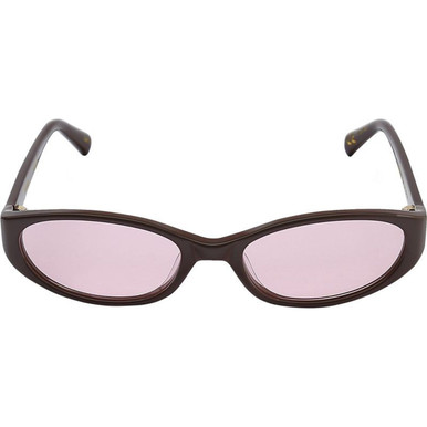 Soda Charlie - Espresso/Pink Lenses