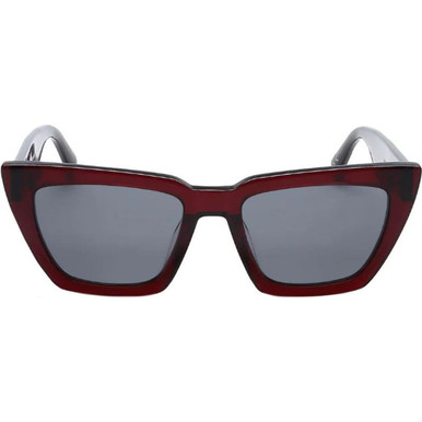 Soda Hailey II - Burgundy/Grey Lenses