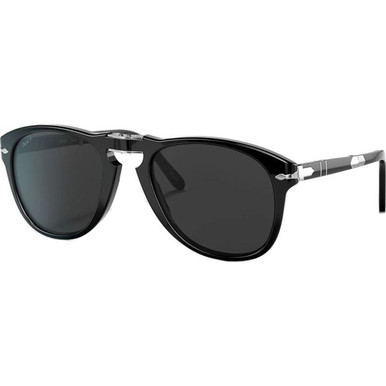 OUTLET Persol 0PO0714SM Steve McQueen (O) - Black/Grey Polarised Glass Lenses