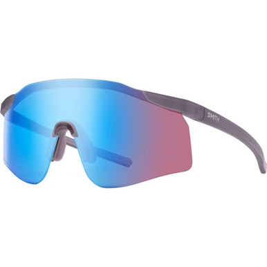 Smith Defy - Matte Meteorite Crystal/Chromapop Low Light Rose Blue Mirror Lenses