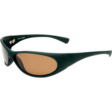Cancer Council Logan - Rubber Khaki/Brown Polarised Lenses