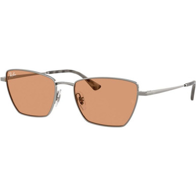 Gunmetal/Orange Lenses 53 Eye Size
