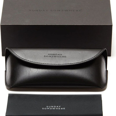Accessories Sunday Somewhere Leather Case - Black