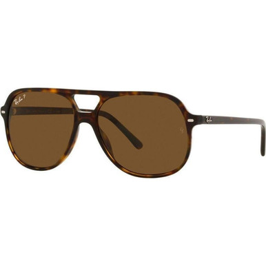 OUTLET Ray-Ban Bill RB2198 (O) - Havana/Brown Polarised Glass Lenses 60 Eye Size