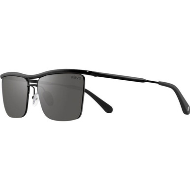 Revo x The Rolling Stones Black/Graphite Silver Flash Mirror Polarised Lenses