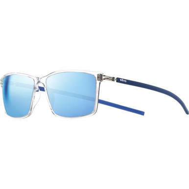 Revo Caspar - Crystal/Blue Water Mirror Polarised Lenses