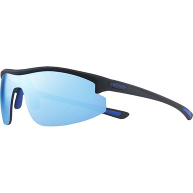 Revo Shadow - Matte Black/Blue Water Mirror Polarised Lenses