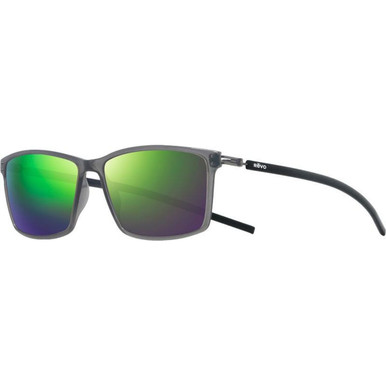 Revo Caspar - Crystal Grey/Evergreen Mirror Polarised Lenses