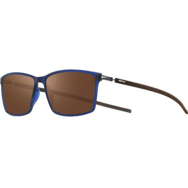 Revo Caspar - Crystal Blue/Terra Brown Mirror Polarised Lenses