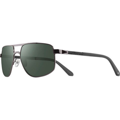 Revo Adams - Gunmetal/Smoky Green Polarised Glass Lenses