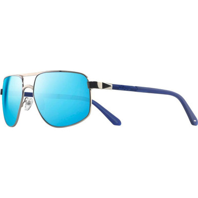 Revo Adams - Chrome/H2O Blue Mirror Polarised Glass Lenses