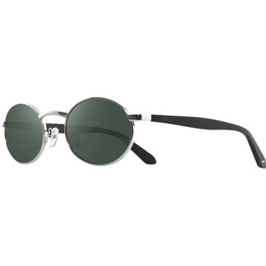 Revo Vintage Oval - Chrome/Smoky Green Polarised Glass Lenses