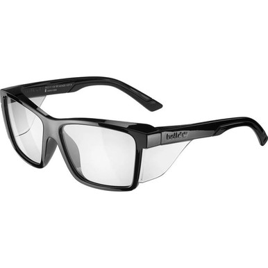 Bolle Safety STKS 420 - Gloss Black/Clear Lenses