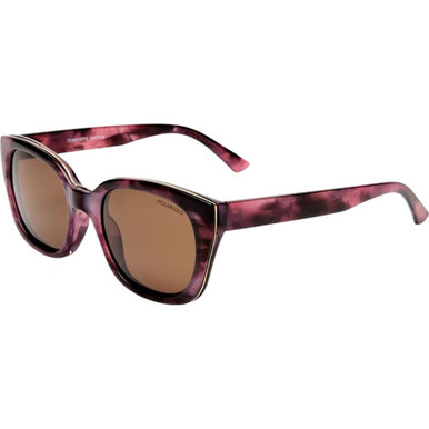 Cancer Council Teneriffe - Purple Haze/Brown Polarised Lenses