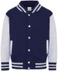 Oxford Navy/Heather  Grey