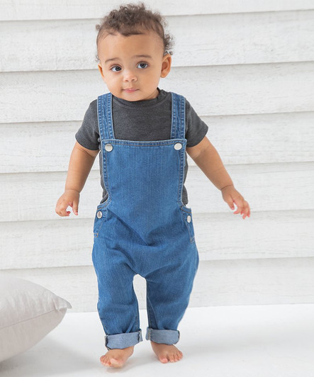 Baby Rocks Denim Dungarees