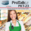 The new ProTalk PKT-23 offers a progressive design and is built business tough. In addition, like all Kenwood radios, the PKT-23 has excellent enhanced audio.  Plus it's tiny!