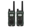 FRS/GMRS radios supports 22 channels and 121 privacy codes per channel with up to 35 miles of range with this Motorola T465.