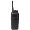 The CP200D UHF or VHF comes with a Standard Antenna, Rapid Charger and Power Supply, 
 Rechargeable 2250 mAh Lithium Ion battery, 3” Belt Clip and a Owner's Manual.