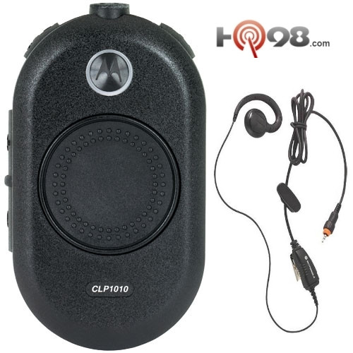 Motorola CLP1010 Two Way Radio with Free Headset For Restaurants