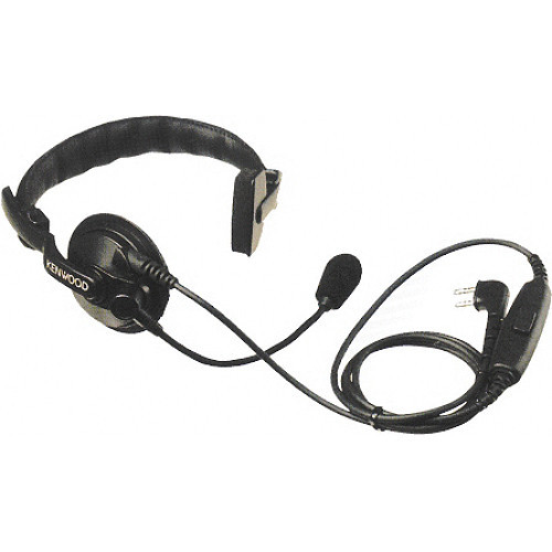 Kenwood ProTalk KHS7A Light Weight Single muff headset w/boom mic & in
