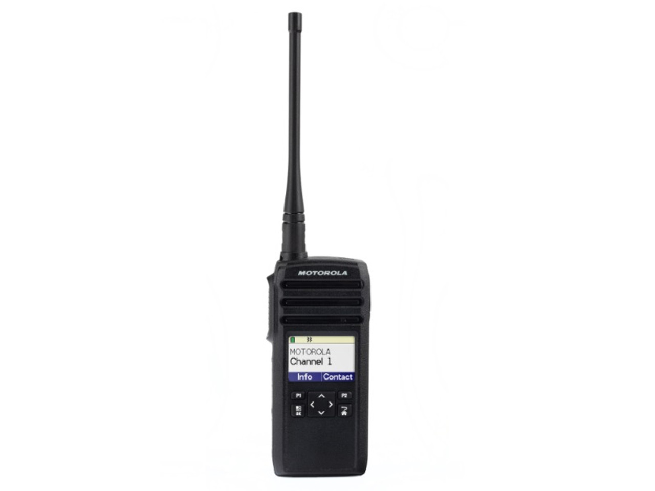 Motorola DTR700 Portable 900Mhz Digital Radio offers wide coverage, and  clear color display, crisp audio. 748091002489