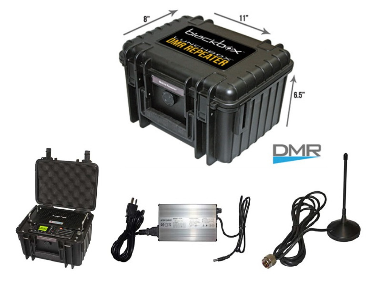 Blackbox Lunchbox Portable UHF DMR Digital Repeater. Free Shipping.