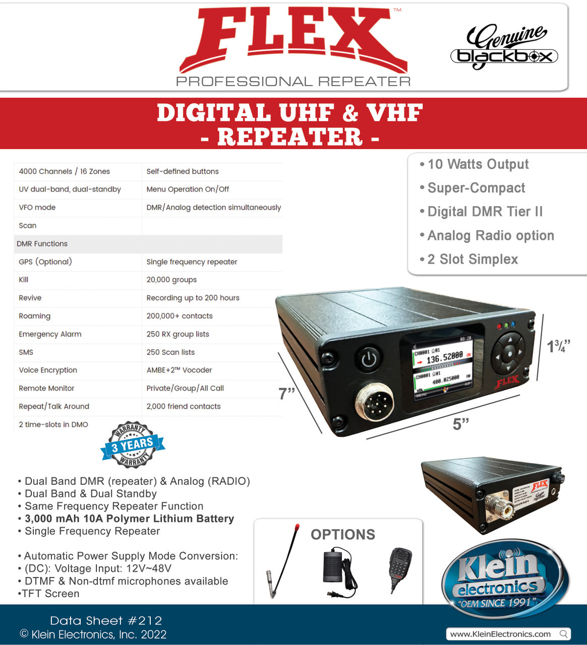 Trasvertitore 70MHz A 28MHz HD Per Flex Radio - Converter VHF/UHF 15W, Già Assembliato