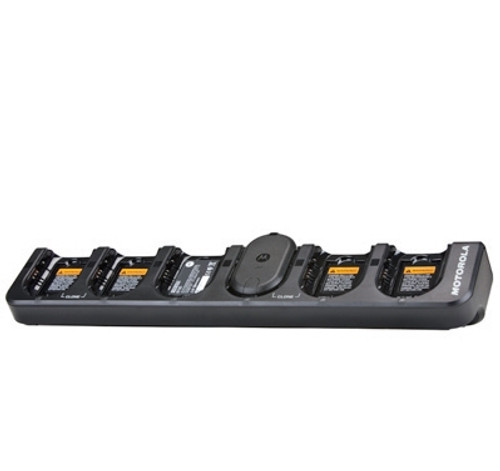 Motorola CLP Series Multi Charger has a revolutionary, clean, new design and allows users to rapidly and conveniently charge up to six Motorola CLPs simultaneously. The charger is designed with a back pocket to store an earpiece while the unit is charging. The charger can also be mounted on the wall if space is at a premium. Motorola CLP Series Multi Charger has a revolutionary, clean, new design and allows users to rapidly and conveniently charge up to six Motorola CLPs simultaneously. The charger is designed with a back pocket to store an earpiece while the unit is charging. The charger can also be mounted on the wall if space is at a premium.