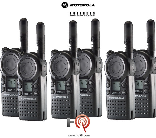 Motorola Two-Way Business Radios CLS Series 1110 and 1410