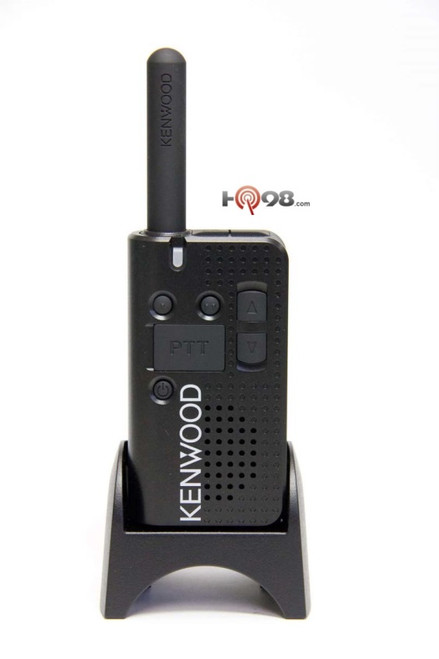 Kenwood PKT-23 UHF FM two-way radio provides 1.5 watt transmit power, 4 channels, and up to 15 hours of operation all in a 3.9 oz package. Kenwood PKT-23 UHF FM two-way radio provides 1.5 watt transmit power, 4 channels, and up to 15 hours of operation all in a 3.9 oz package.