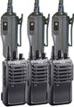 IC-F4001 Six Pack of professional UHF radios is a great value. This 4 watt package is perfect for your business.