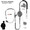 SPM 1400 Tactical Medium Duty, Behind The Head Boom Microphone Headset for FRS/GMRS and Business radios. Features: Adjustable padded headset and Optional Tactical PTT Button Pictured.   