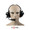 The Pryme HDS-EM is a professional grade dual-muff headset perfect for racing intercom, avionics and industrial use. The rubber-covered, behind-the-head band and adjustable Velcro head strap are comfortable and keep the headset in place.