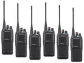 Kenwood NX-P1200AVK two way radio offers 64 channels, 5 watts of power, and a lithium battery and great OUTDOOR coverage. Get a whole 6 pack.