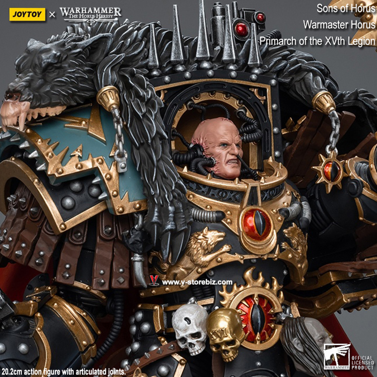 JOYTOY ウォーハンマー40K WARMASTER HORUS フィギュア Amazon.com: JOYTOY Warhammer The Horus Heresy 30k 1/18