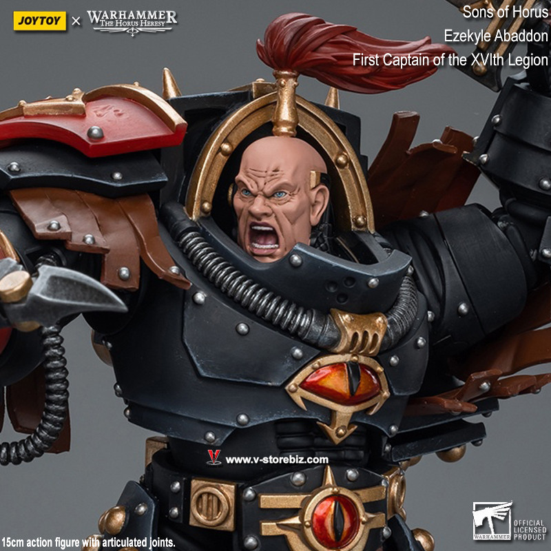 JOYTOY Warhammer The Horus Heresy: Ezekyle Abaddon, First Captain