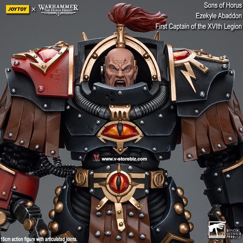 JOYTOY Warhammer The Horus Heresy: Ezekyle Abaddon, First Captain